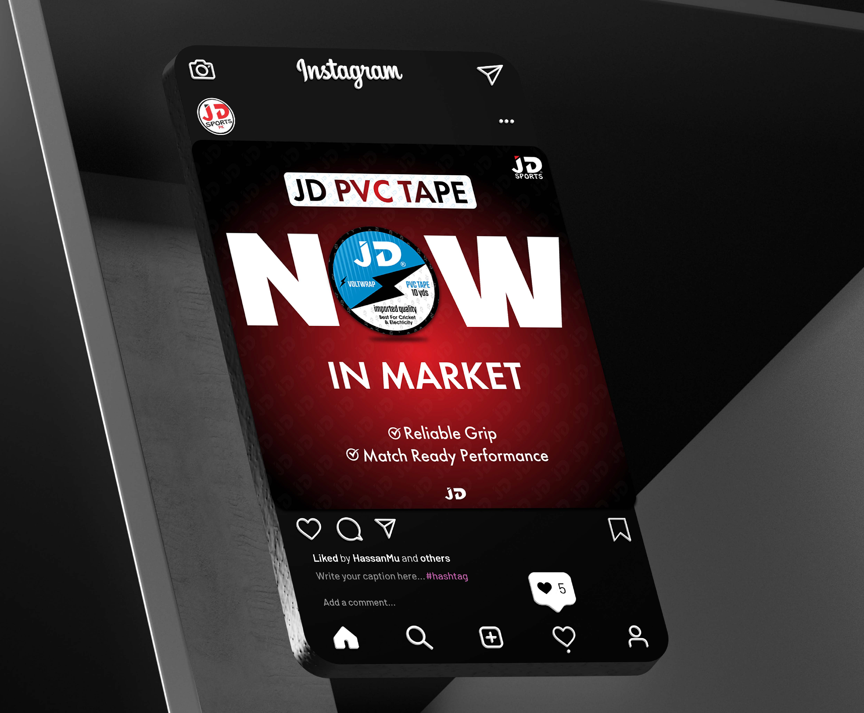 JD Sports left showcase